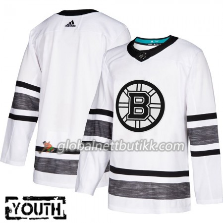 Boston Bruins Hockeydrakt Blank Hvit 2019 NHL All-Star Adidas Authentic - Barn